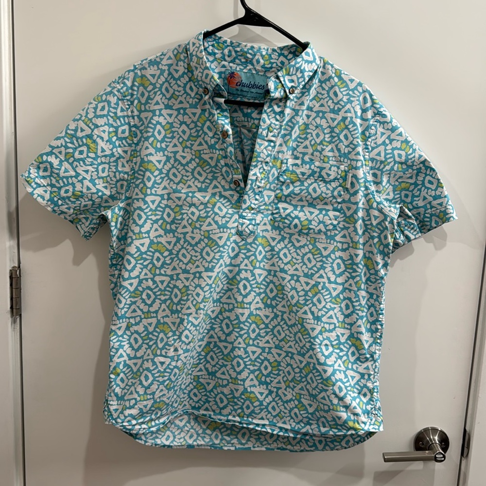Chubbies short sleeve shirt Medium